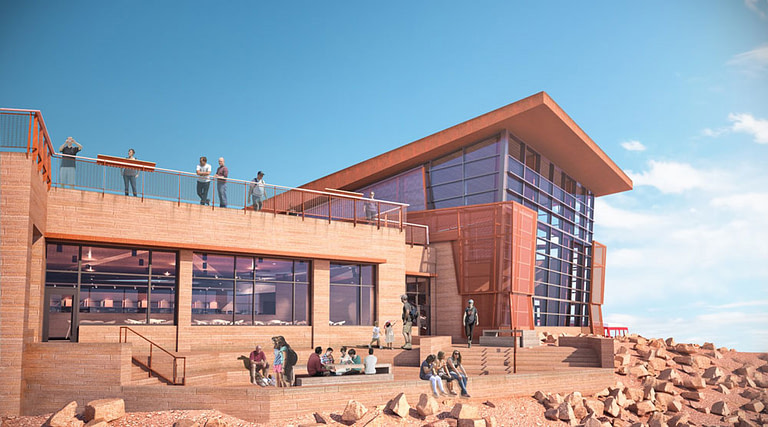 Pikes Peak Summit House Rendering