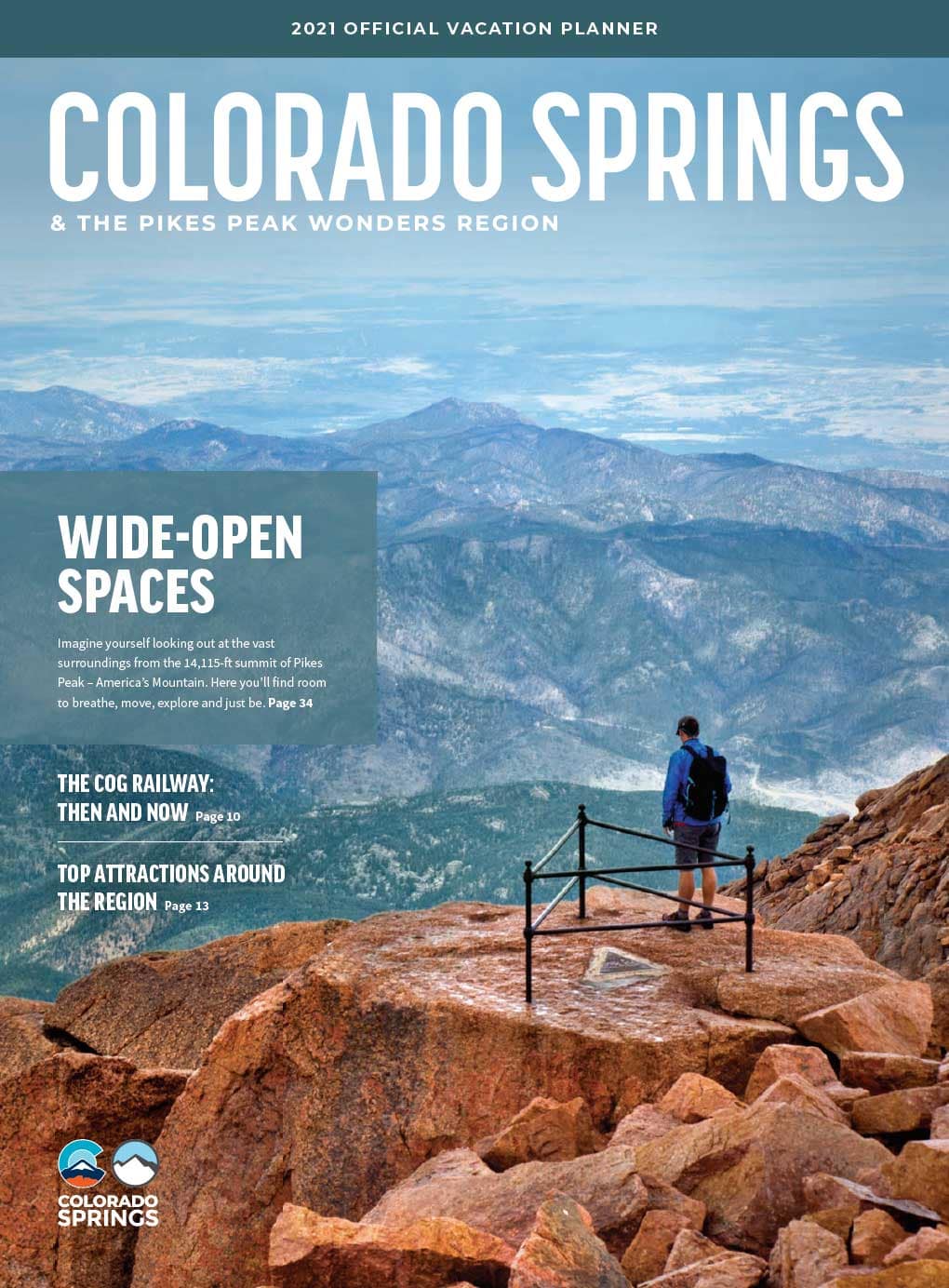 Order your free Guide to Colorado Springs and the Pikes Peak Region