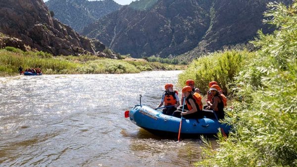 Echo Canyon River Expeditions rafting trip