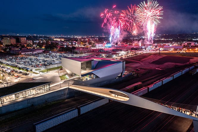 4th of July fireworks in Colorado Springs. Photo by Jason-O'Rear of USOPM.