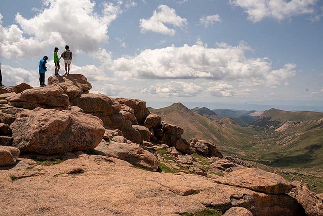 Views from Pikes Peak Summit