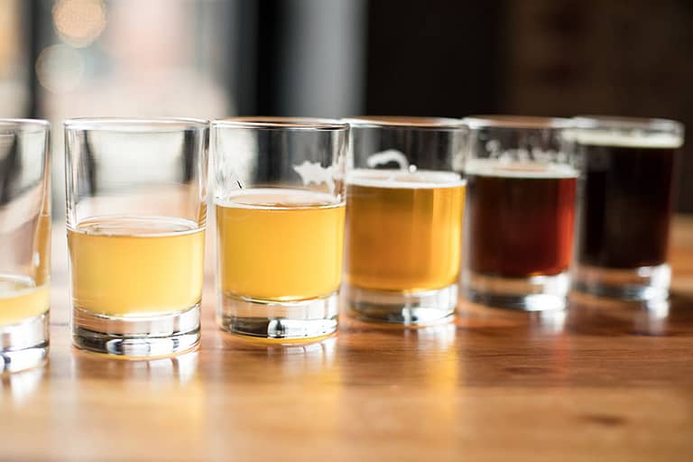 Colorado Craft Tours Beer Flight
