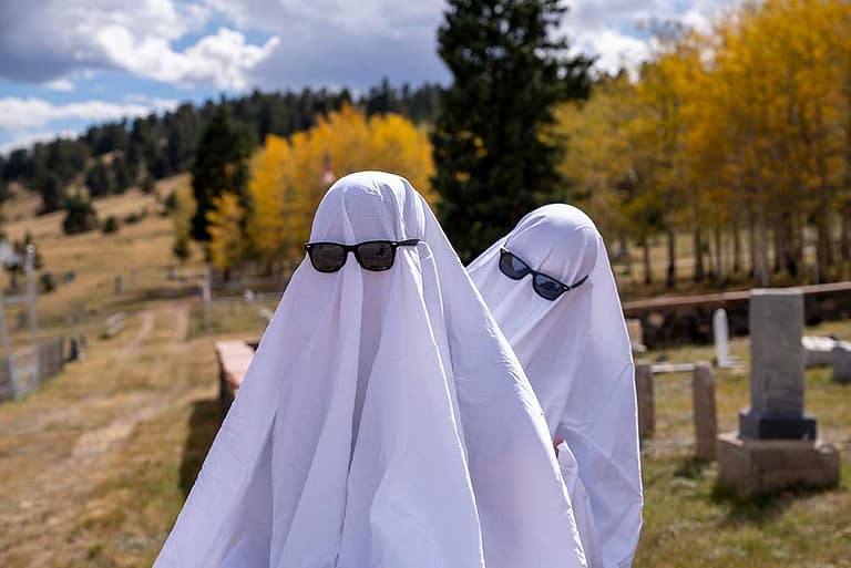 Ghosts in Cripple Creek Cemetery