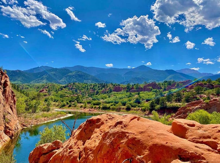 red rock open space in colorado springs