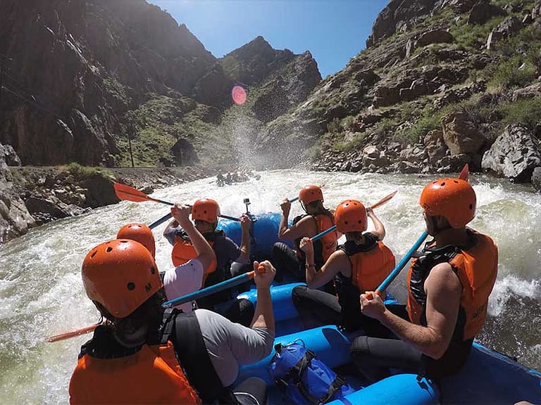 echo canyon rafting