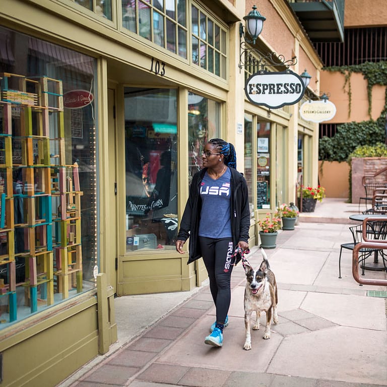 manitou springs window shopping