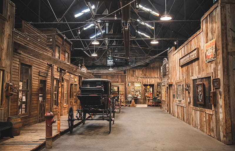 Ghost Town carriages