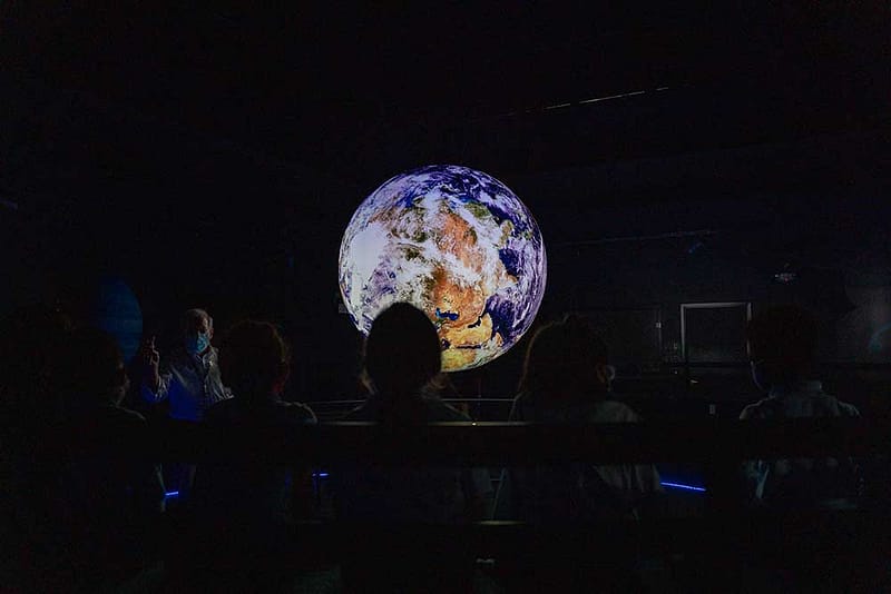 Science on a Sphere at the Space Foundation Discovery Center