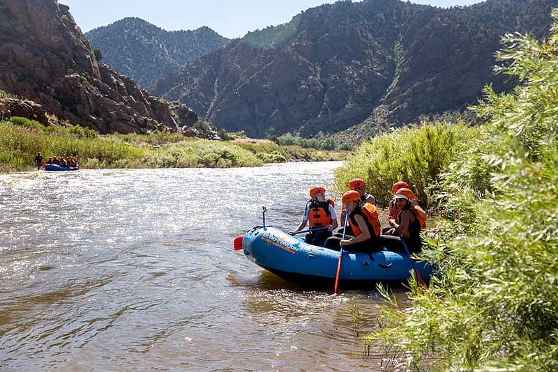 Echo Canyon River Expeditions rafting trip