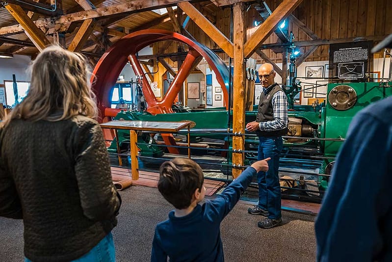 Family at the Western Museum of Mining and Industry
