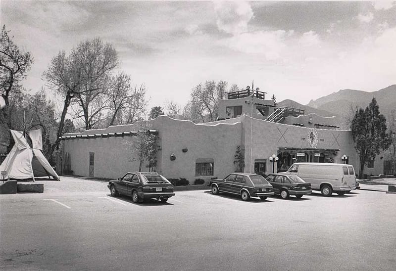 Historic photo of the Garden of the Gods Trading Post