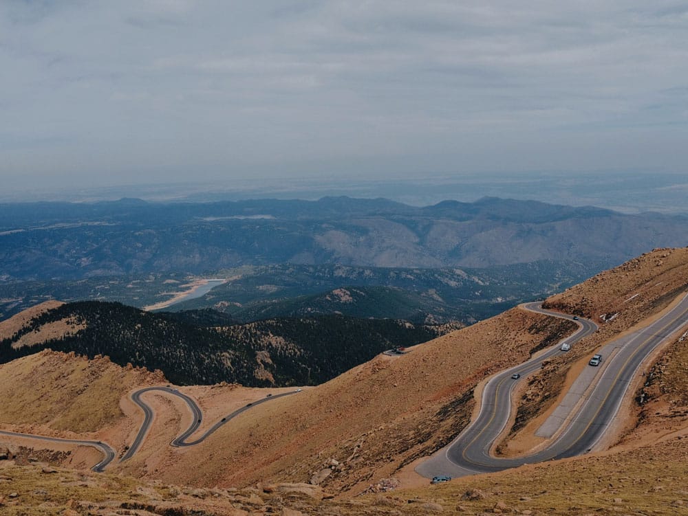 pikes peak highway road