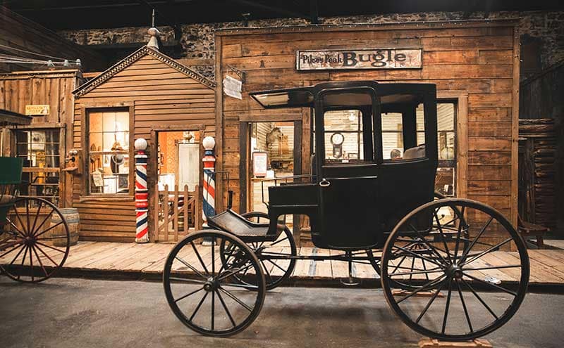 Carriage at the Ghost Town Museum