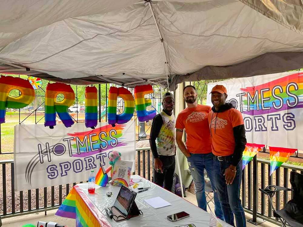Booth at Manitou Springs Pride