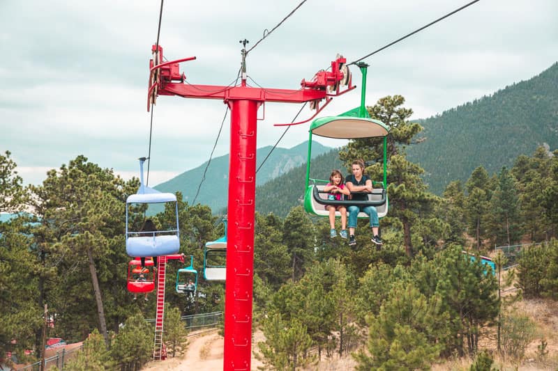 north pole sky ride