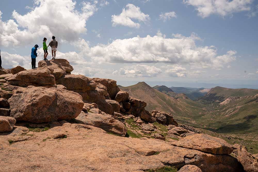 Views from Pikes Peak Summit