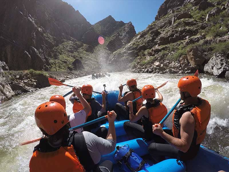 echo canyon rafting