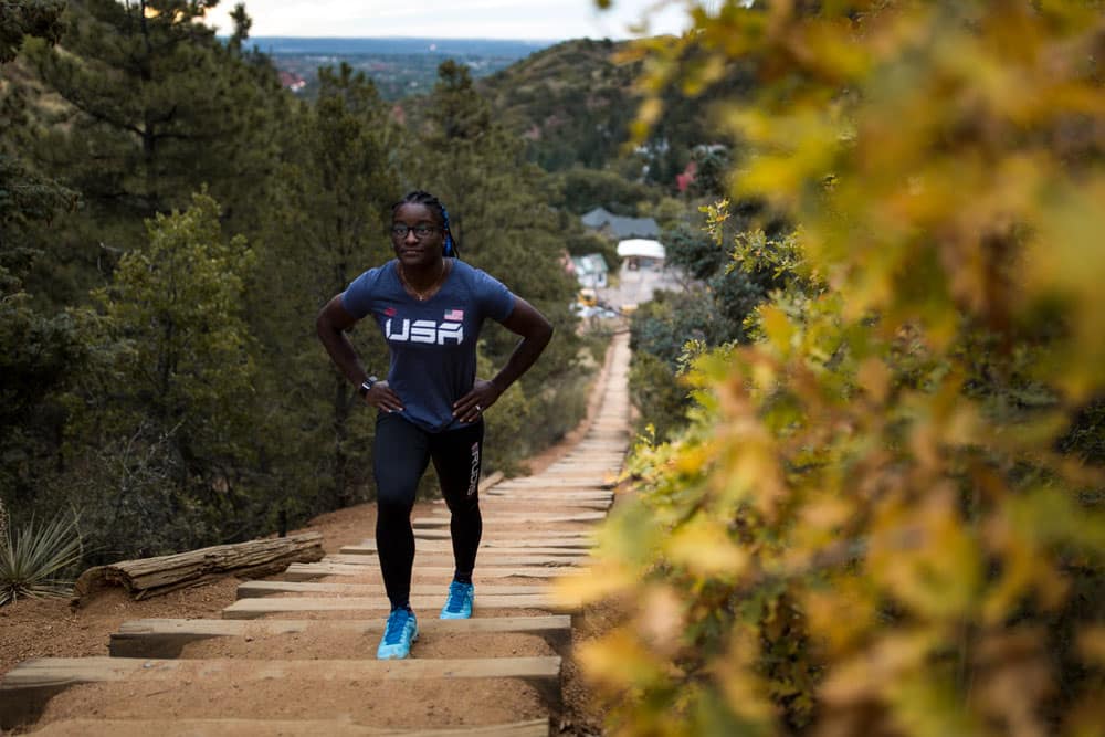 Manitou Incline subiendo