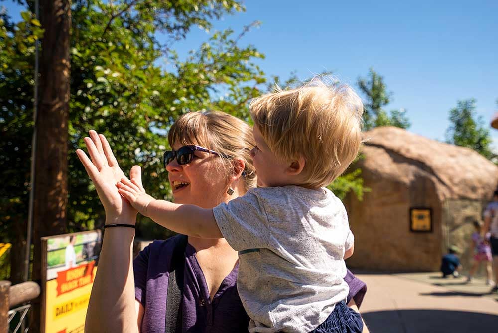 Día de la Madre en el Cheyenne Mountain Zoo