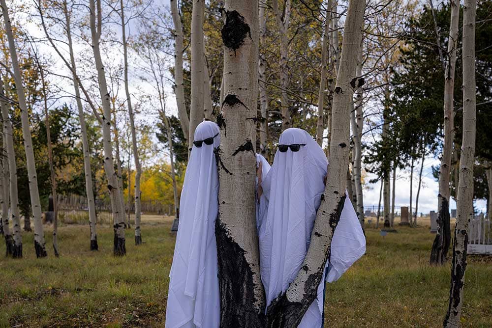 Ghosts in Cripple Creek Cemetery