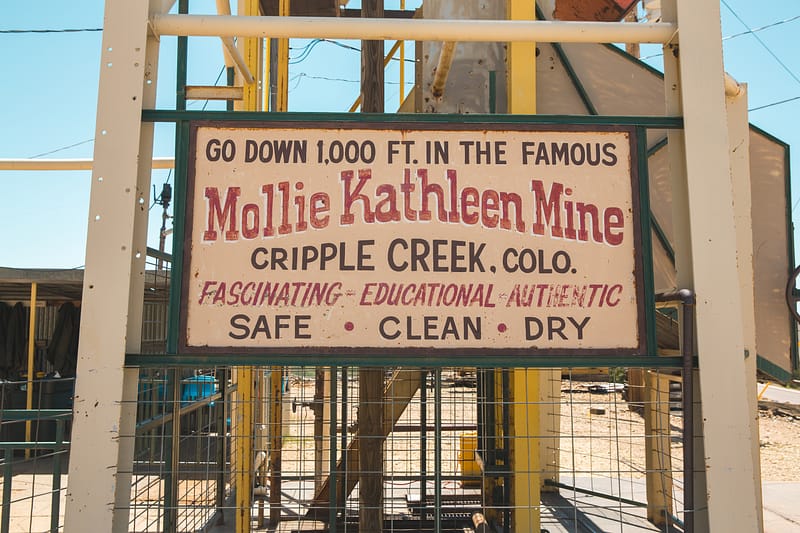 Mollie Kathleen Gold Mine elevator