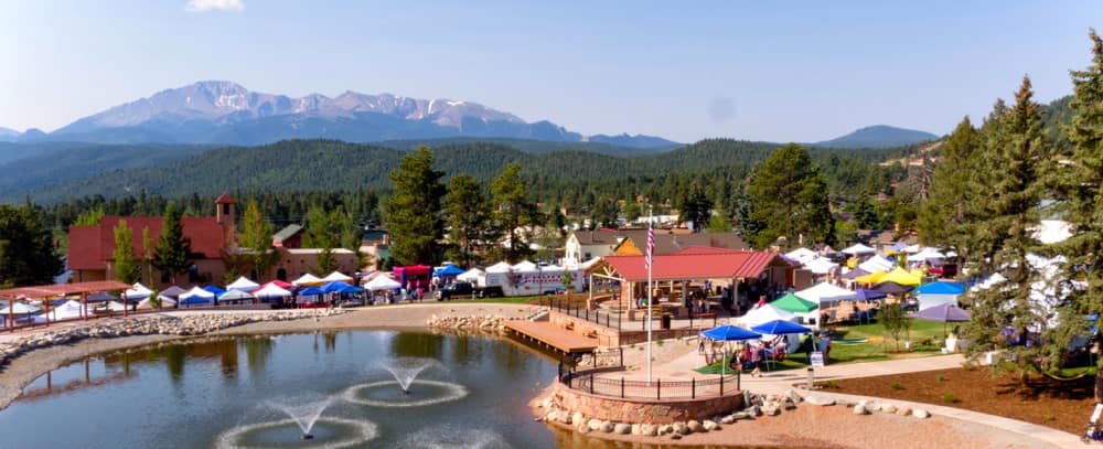 Mercado agrícola de Woodland Park
