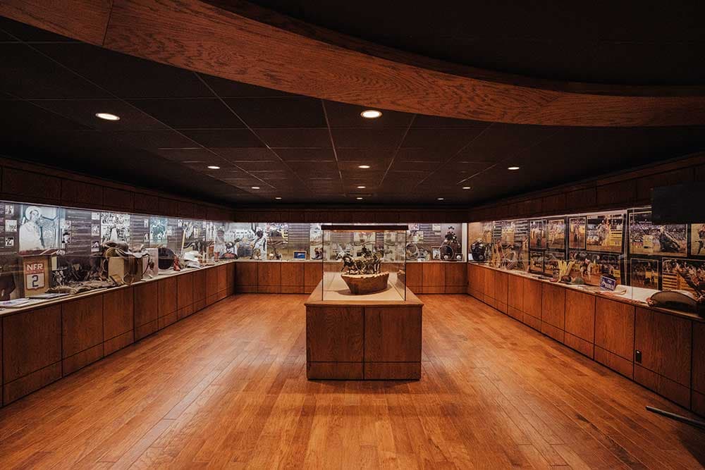 Prorodeo Hall of Fame display