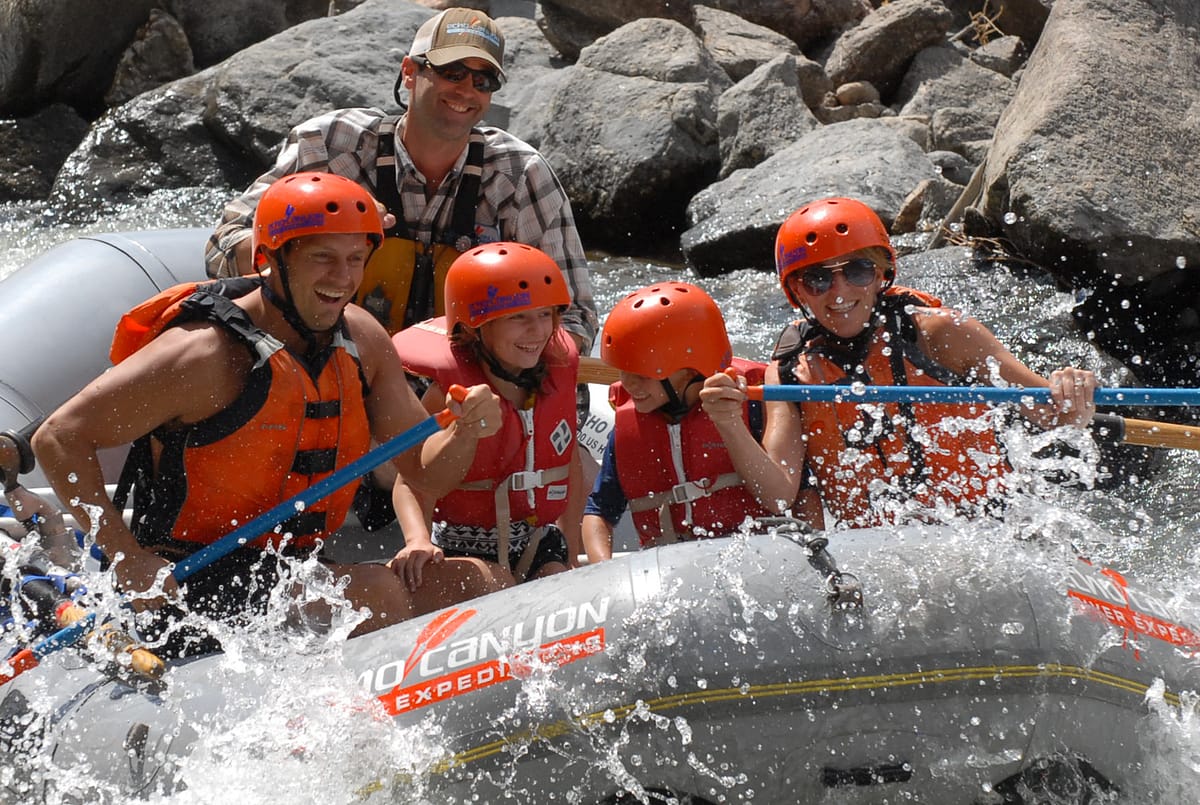 Echo Canyon - White Water Rafting Near Colorado Springs