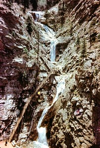Historic photo of Seven Falls