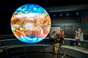 Science on a Sphere at the Space Foundation Discovery Center