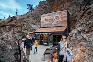 The Eagle's Nest viewing platform at Seven Falls