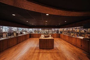 Prorodeo Hall of Fame display