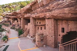 manitou cliff dwellings outside view