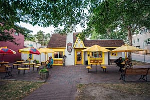 Outside the Colorado City Creamery in Old Colorado City