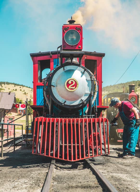 cripple creek railroad train