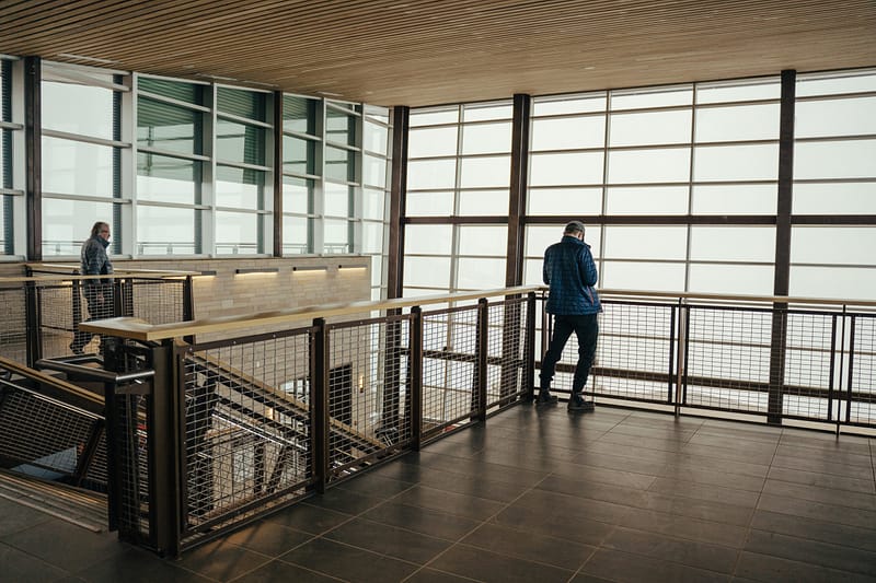 Inside Summit Visitor Center