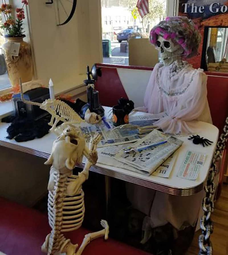 Manitou Springs Skeleton Craze in the fall.